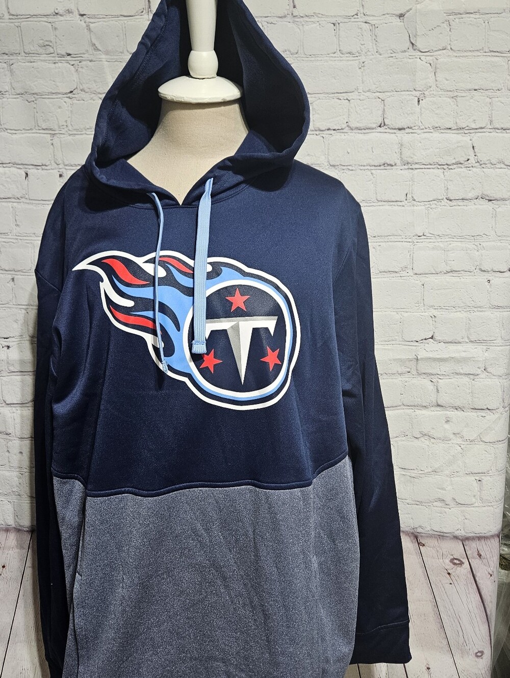 Tennessee Titans Navy Blue Pullover Hoodie